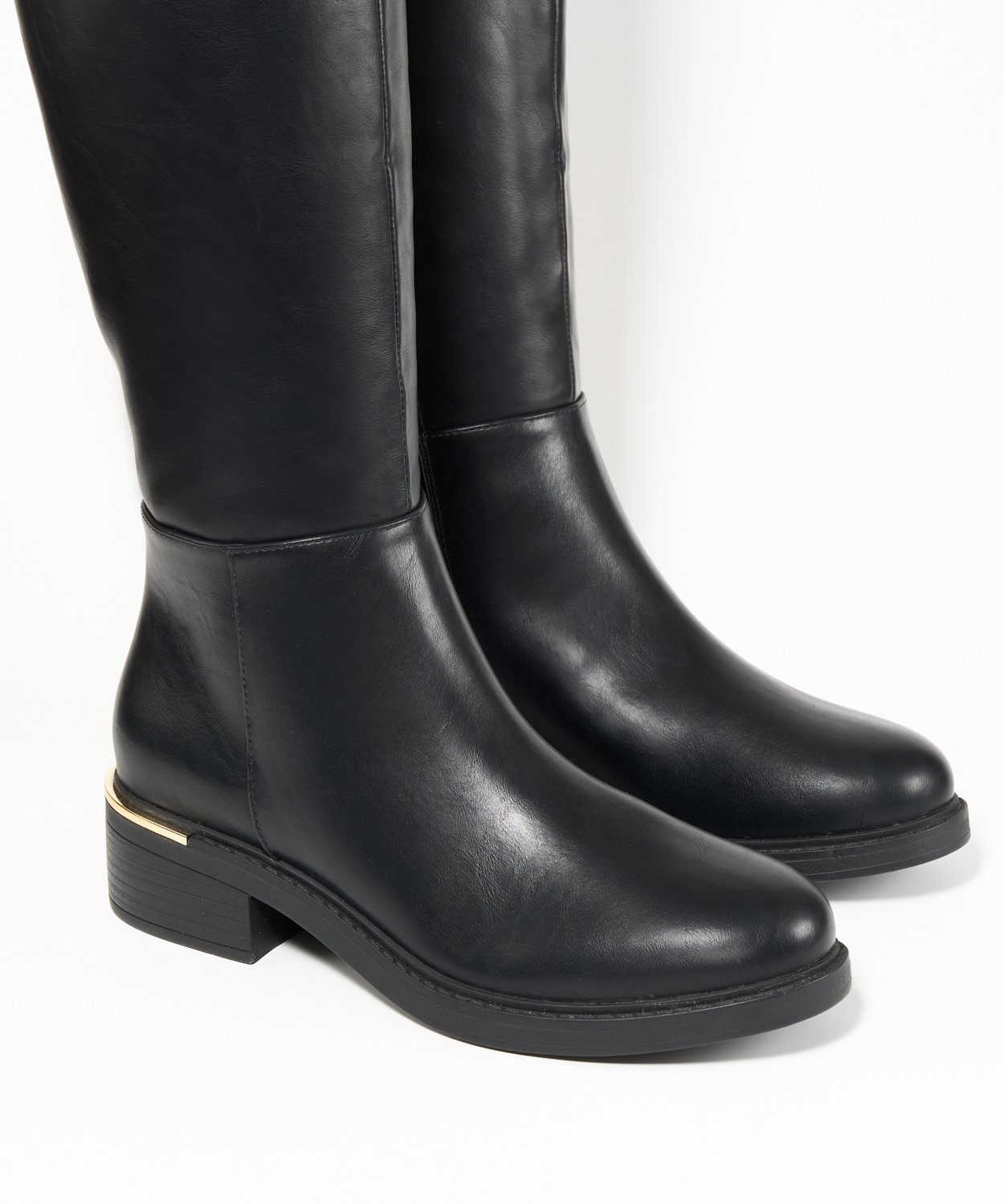 Botas altas peça metálica image number null